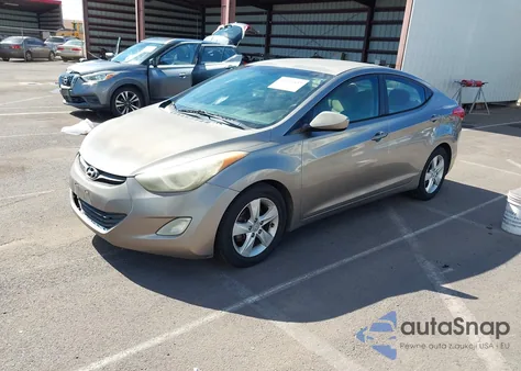 2013 Hyundai Elantra Gls/Limited from USA, damaged, VIN 5NPDH4AE6DH187247